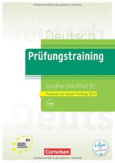 Book cover of: Prufungstraining DaF B2 Goethe-Zertifikat B2 - Neubearbeitung. By: Dieter Maenner