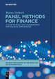Book cover of: Panel Methods for Finance. By: Marno Verbeek