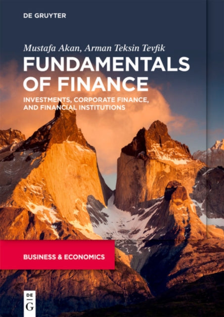 Book cover of: Fundamentals of Finance. By: Mustafa Akan