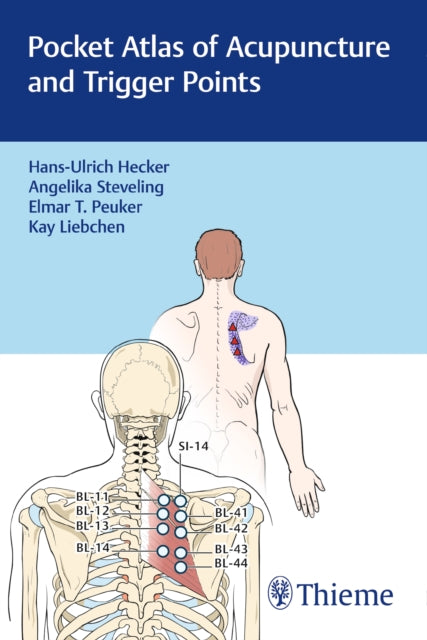 Book cover of: Pocket Atlas of Acupuncture and Trigger Points. By: Hans-Ulrich Hecker