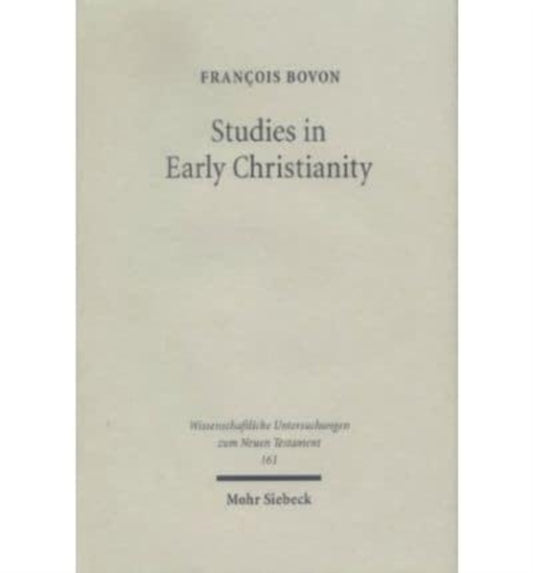 Book cover of: Studies in Early Christianity