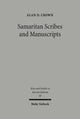Book cover of: Samaritan Scribes and Manuscripts. By: Alan David Crown