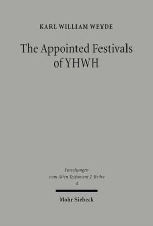 Appointed Festivals of YHWH