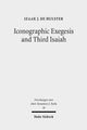 Book cover of: Iconographic Exegesis and Third Isaiah. By: Izaak J. de Hulster