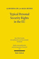 Book cover of: Typical Personal Security Rights in the EU. By: Almudena de la Mata Munoz