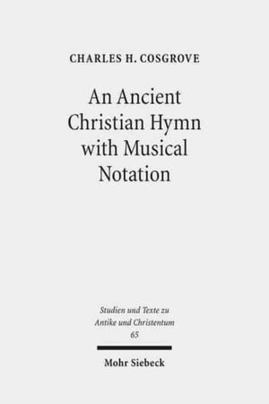 Ancient Christian Hymn with Musical Notation