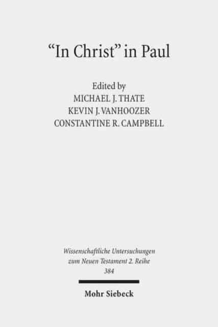 "In Christ" in Paul