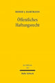 Book cover of: Offentliches Haftungsrecht. By: Bernd J Hartmann