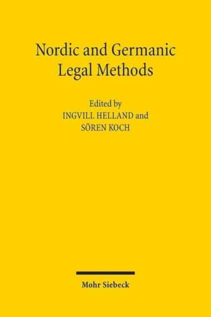 Nordic and Germanic Legal Methods