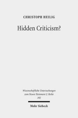 Hidden Criticism?