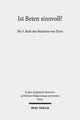 Book cover of: Ist Beten sinnvoll?. By: Rainer Hirsch-Luipold