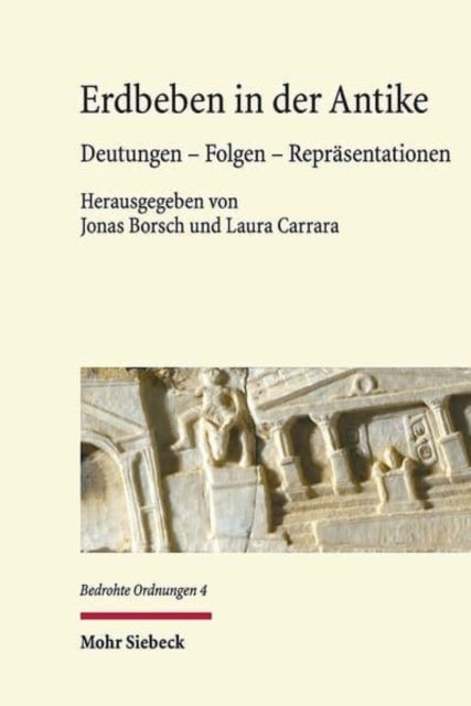 Book cover of: Erdbeben in der Antike. By: Jonas Borsch