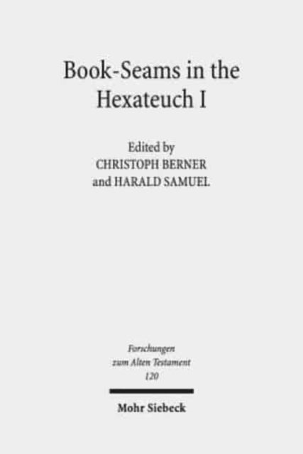 Book-Seams in the Hexateuch I