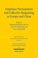 Book cover of: Employee Participation and Collective Bargaining in Europe and China. By: Jürgen Basedow