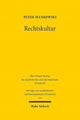 Book cover of: Rechtskultur. By: Peter Mankowski