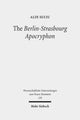 Book cover of: Berlin-Strasbourg Apocryphon. By: Alin Suciu