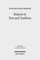Book cover of: Balaam in Text and Tradition. By: Jonathan Miles Robker