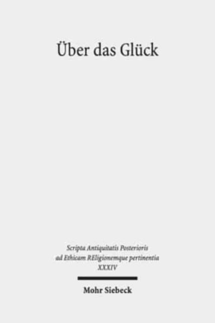 Book cover of: Uber das Gluck. By: Irmgard Männlein-Robert