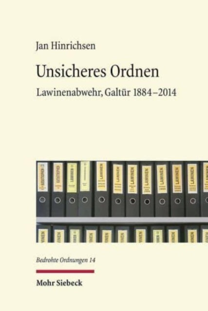 Book cover of: Unsicheres Ordnen. By: Jan Hinrichsen