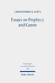Book cover of: Essays on Prophecy and Canon. By: Christopher R. Seitz
