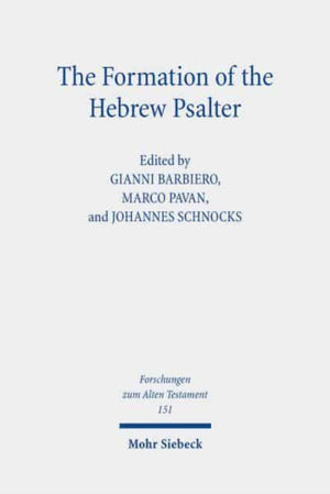 Formation of the Hebrew Psalter