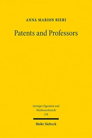 Patents and Professors
