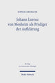 Book cover of: Johann Lorenz von Mosheim als Prediger der Aufklarung. By: Sophia Farnbauer