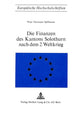 Book cover of: Die Finanzen des Kantons Solothurn nach dem 2. Weltkrieg. By: Peter Hermann Spillmann