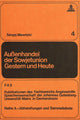 Book cover of: Aussenhandel der Sowjetunion gestern und heute