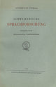 Book cover of: Schweizerische Sprachforschung. By: Schweizerische Landesbibliothek