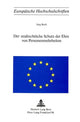 Book cover of: Der strafrechtliche Schutz der Ehre von Personenmehrheiten