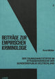 Book cover of: Der Trunkenheitstaeter im Strassenverkehr der Bundesrepublik Deutschland. By: Arno Müller