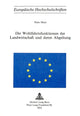 Book cover of: Die Wohlfahrtsfunktionen der Landwirtschaft und deren Abgeltung