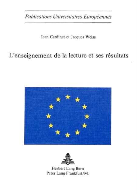 Book cover of: L'enseignement de la lecture et ses resultats