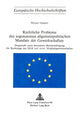 Book cover of: Rechtliche Probleme des sogenannten allgemeinpolitischen Mandats der Gewerkschaften