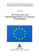 Book cover of: Ich-Autonomie und Anpassungsprobleme in modernen Gesellschaften
