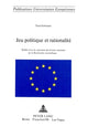 Book cover of: Jeu politique et rationalite