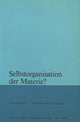 Book cover of: Selbstorganisation der Materie?