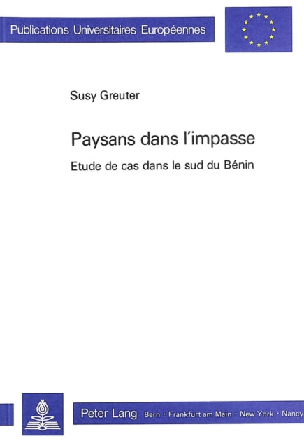 Book cover of: Paysans dans l'impasse