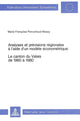 Book cover of: Analyses et previsions regionales a l'aide d'un modele econometrique