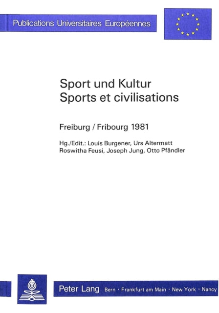 Book cover of: Sport und Kultur / Sports et Civilisations