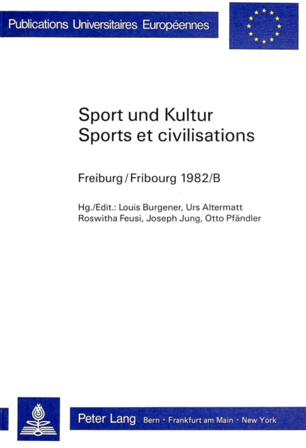 Book cover of: Sport und Kultur / Sports et Civilisations
