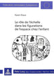 Book cover of: Le role de l'echelle dans les figurations de l'espace chez l'enfant