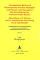Book cover of: Germanisches Recht und Rechtssprache zwischen Mittelalter und Neuzeit unter besonderer Beruecksichtigung des skandinavischen Rechts. Gegenthese zu J. Grimm und zu romantischer Auffassung im 20. Jahrhundert