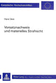 Book cover of: Vorsatznachweis und materielles Strafrecht