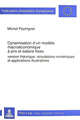 Book cover of: Dynamisation d'un modele macroeconomique a prix et salaire fixes. By: Michel Peytrignet
