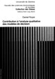 Book cover of: Contribution a l'analyse qualitative des modeles de decision. By: Daniel Royer
