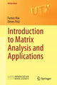 Book cover of: Introduction to Matrix Analysis and Applications