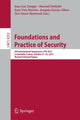Book cover of: Foundations and Practice of Security. By: Jean Luc Danger