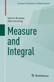 Book cover of: Measure and Integral. By: Martin Brokate